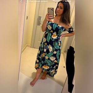 Women’s tropical dress